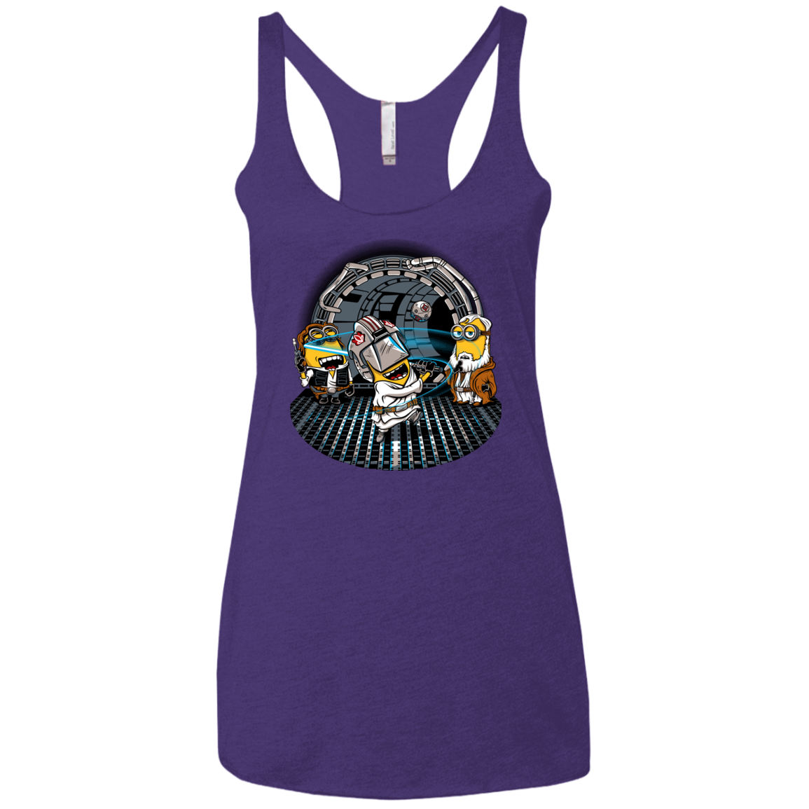 Despicable Training Women's Triblend Racerback Tank