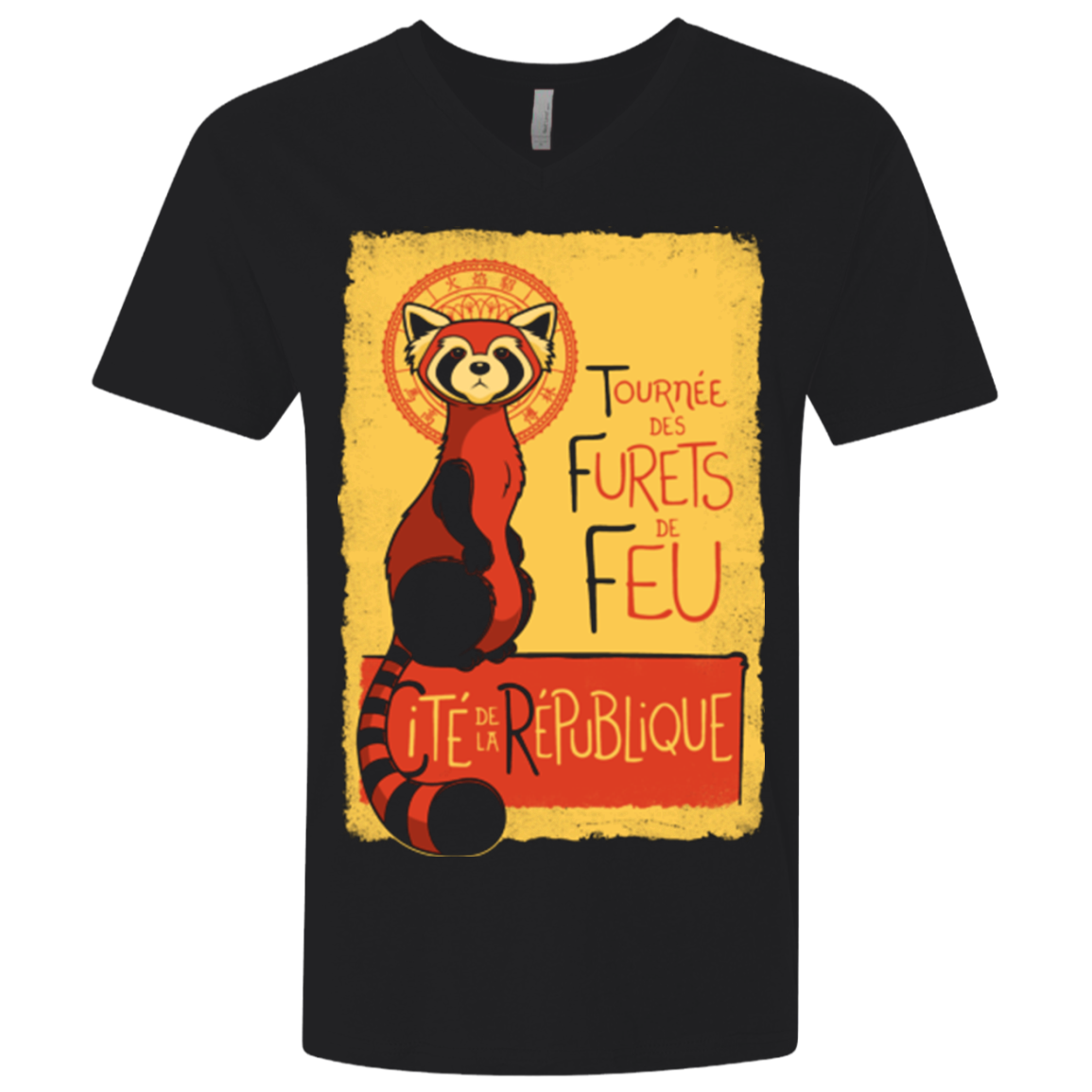 Les Furets de Feu Men's Premium V-Neck