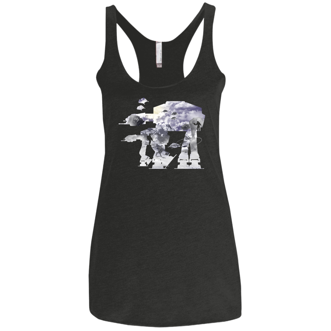 Battle at Echo Women's Triblend Racerback Tank