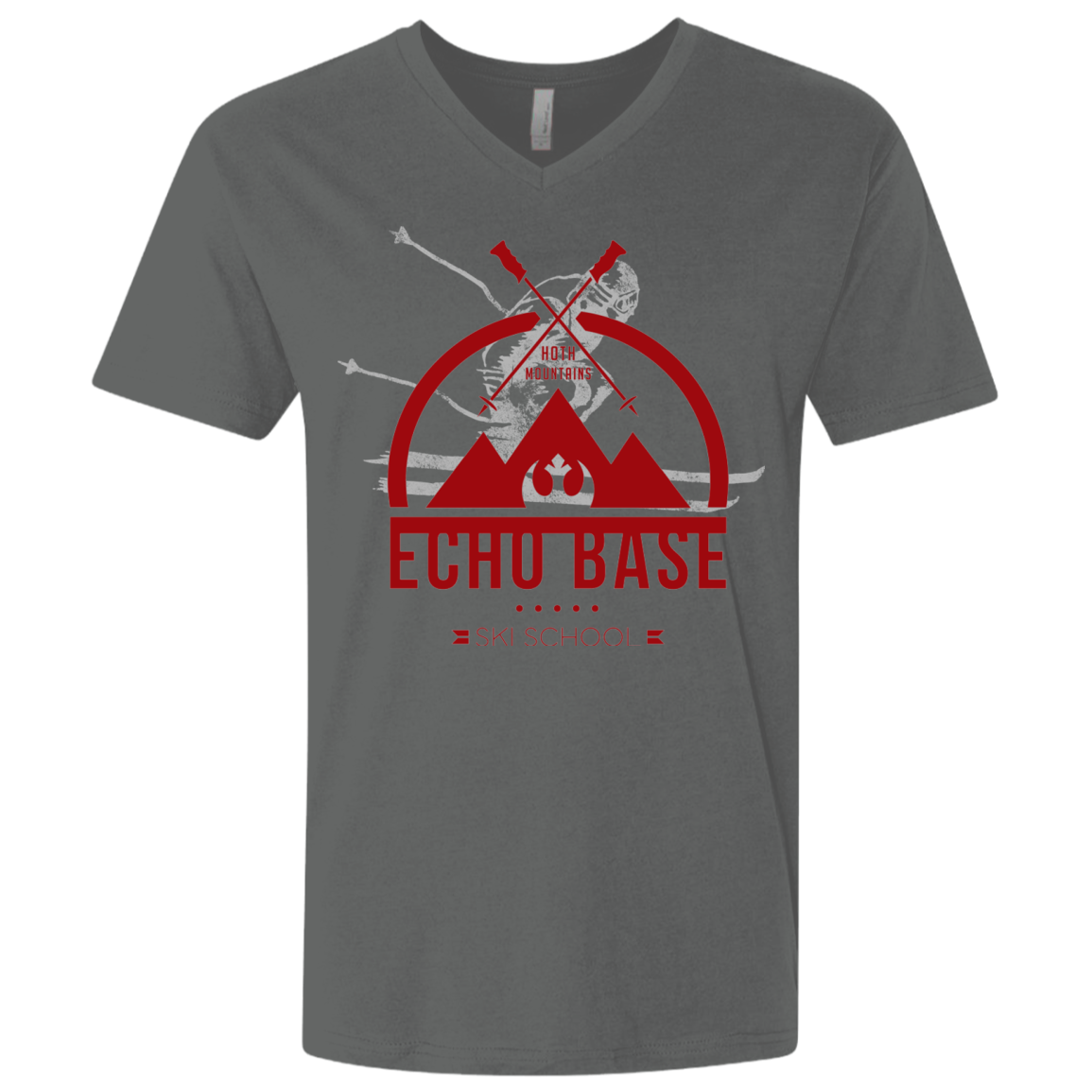Ski School Men's Premium V-Neck