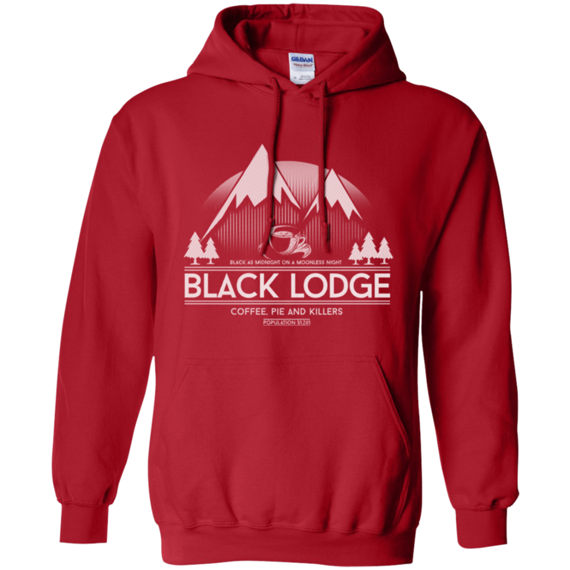 Black Lodge Pullover Hoodie