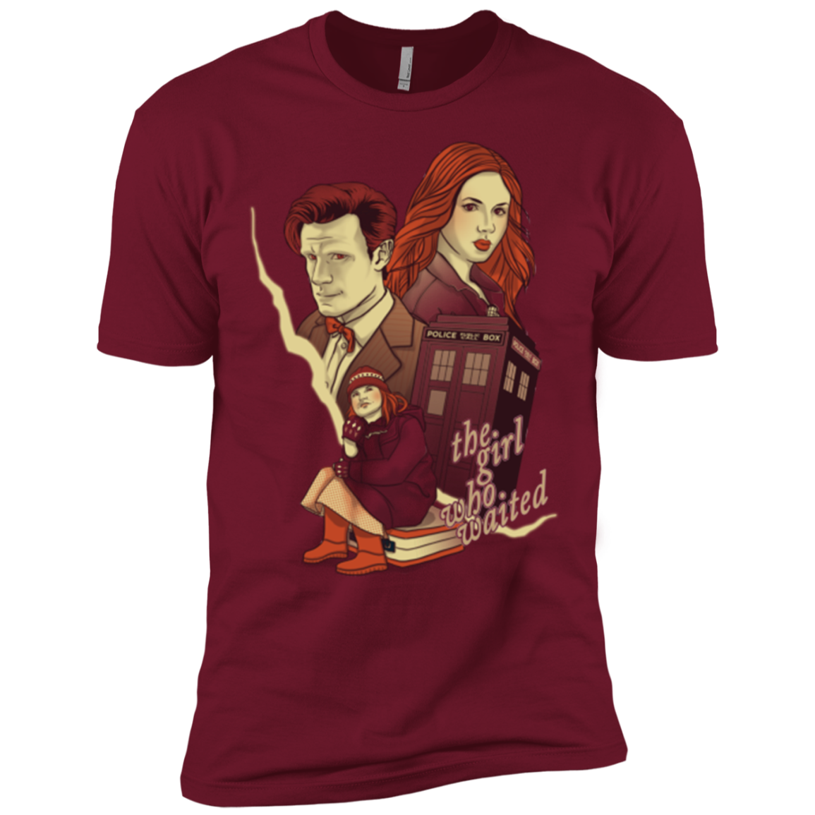 The Girl who waited Men's Premium T-Shirt