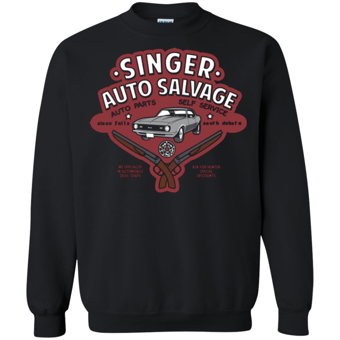 Singer Auto Salvage Crewneck Sweatshirt