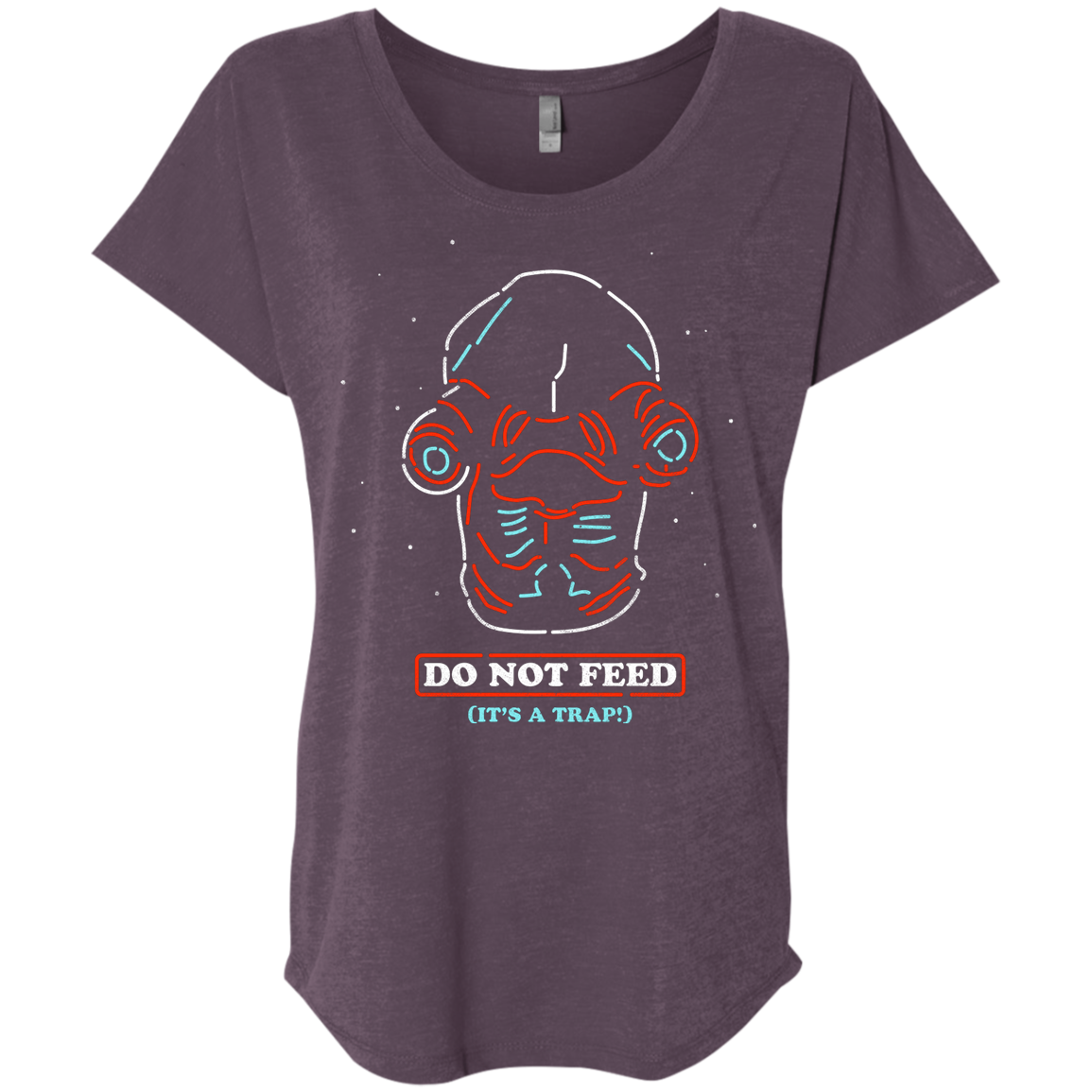 Do Not Feed Triblend Dolman Sleeve