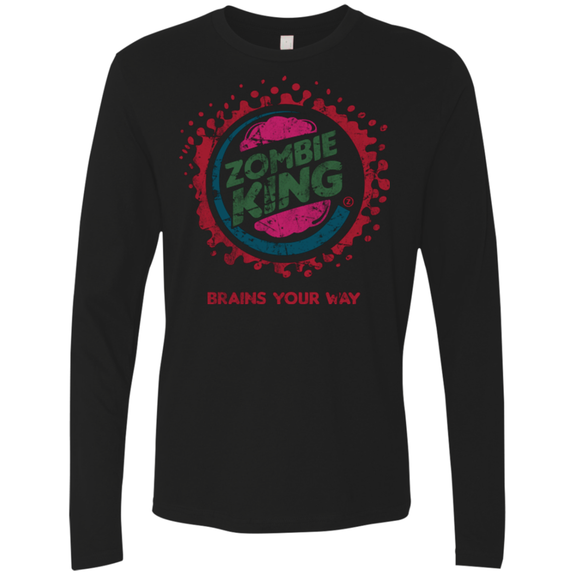 Zombie King Men's Premium Long Sleeve