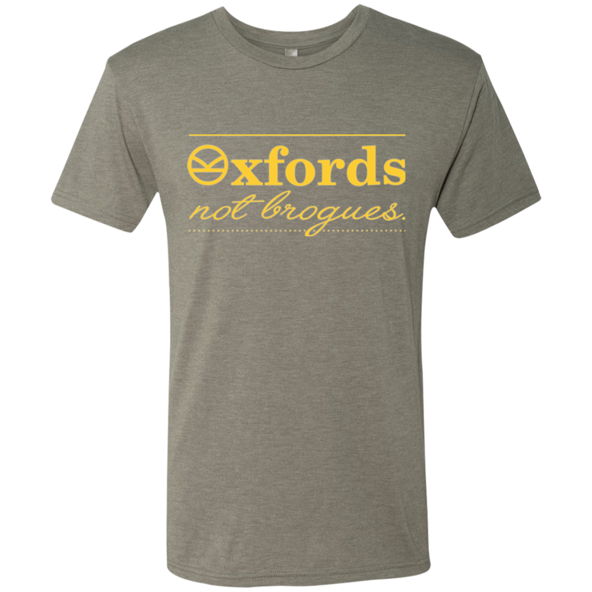 Oxfords Not Brogues Men's Triblend T-Shirt