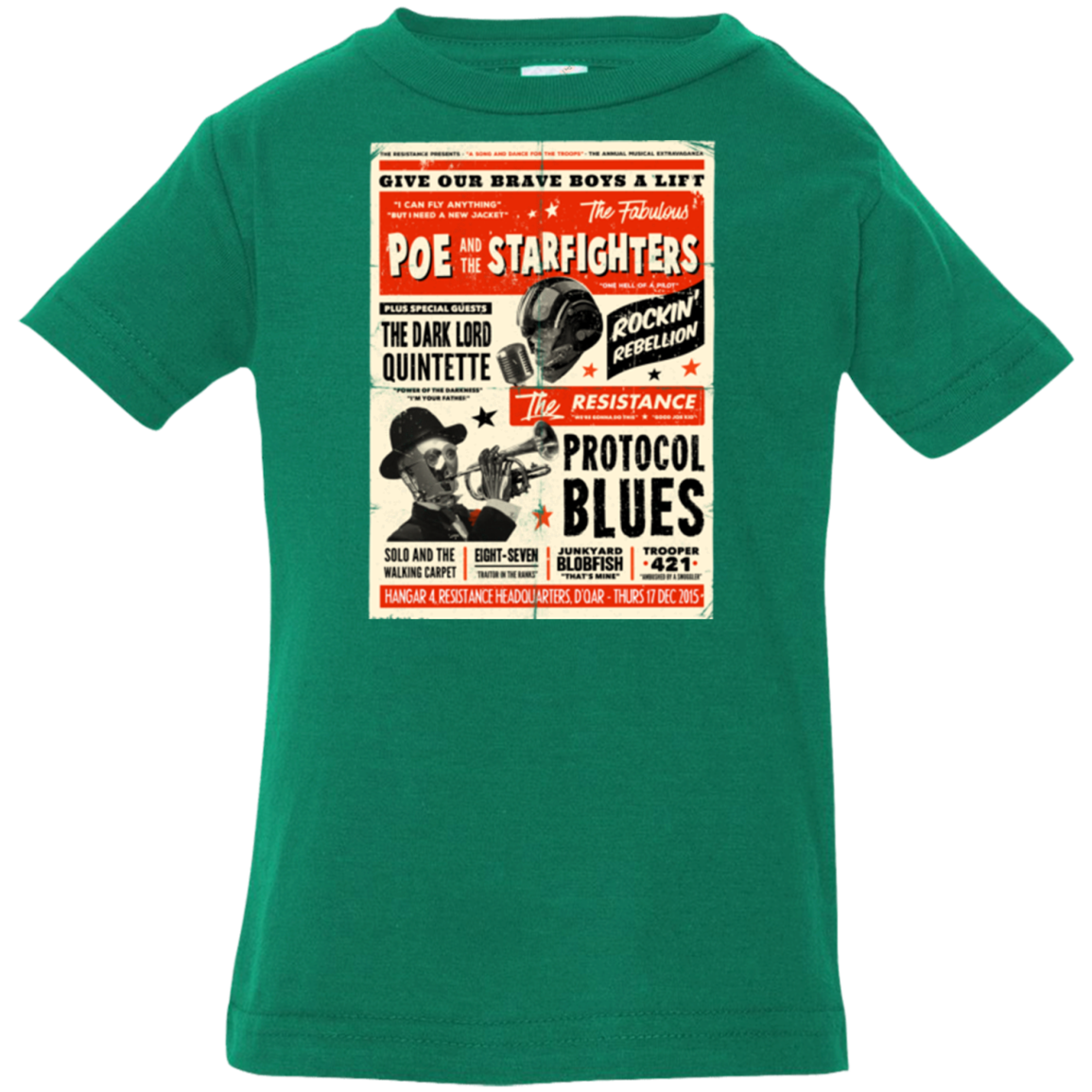 Poe and The Starfighters Infant PremiumT-Shirt