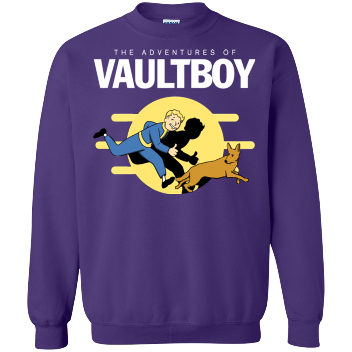 Boy and his dog Crewneck Sweatshirt