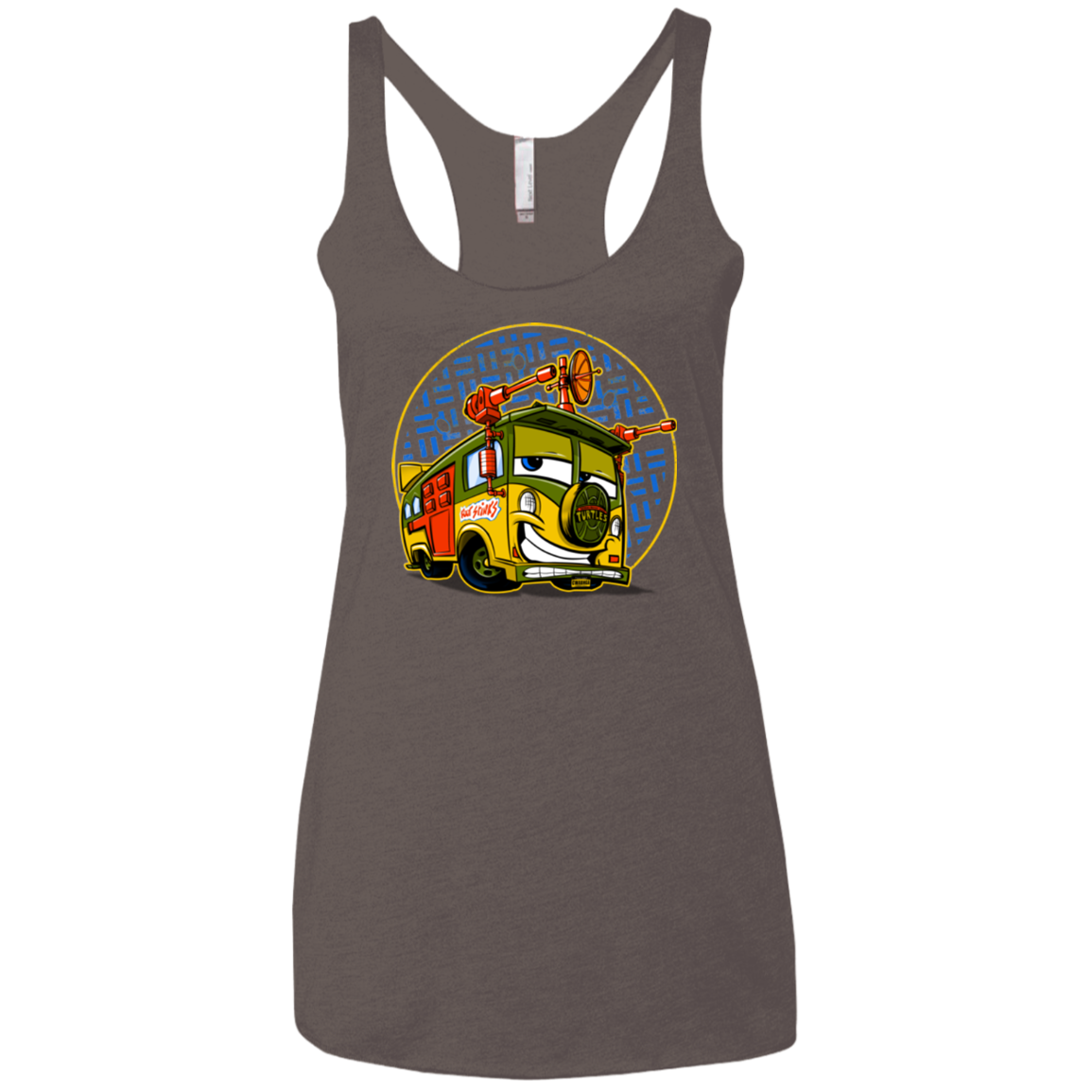 Foot Stinks Women's Triblend Racerback Tank