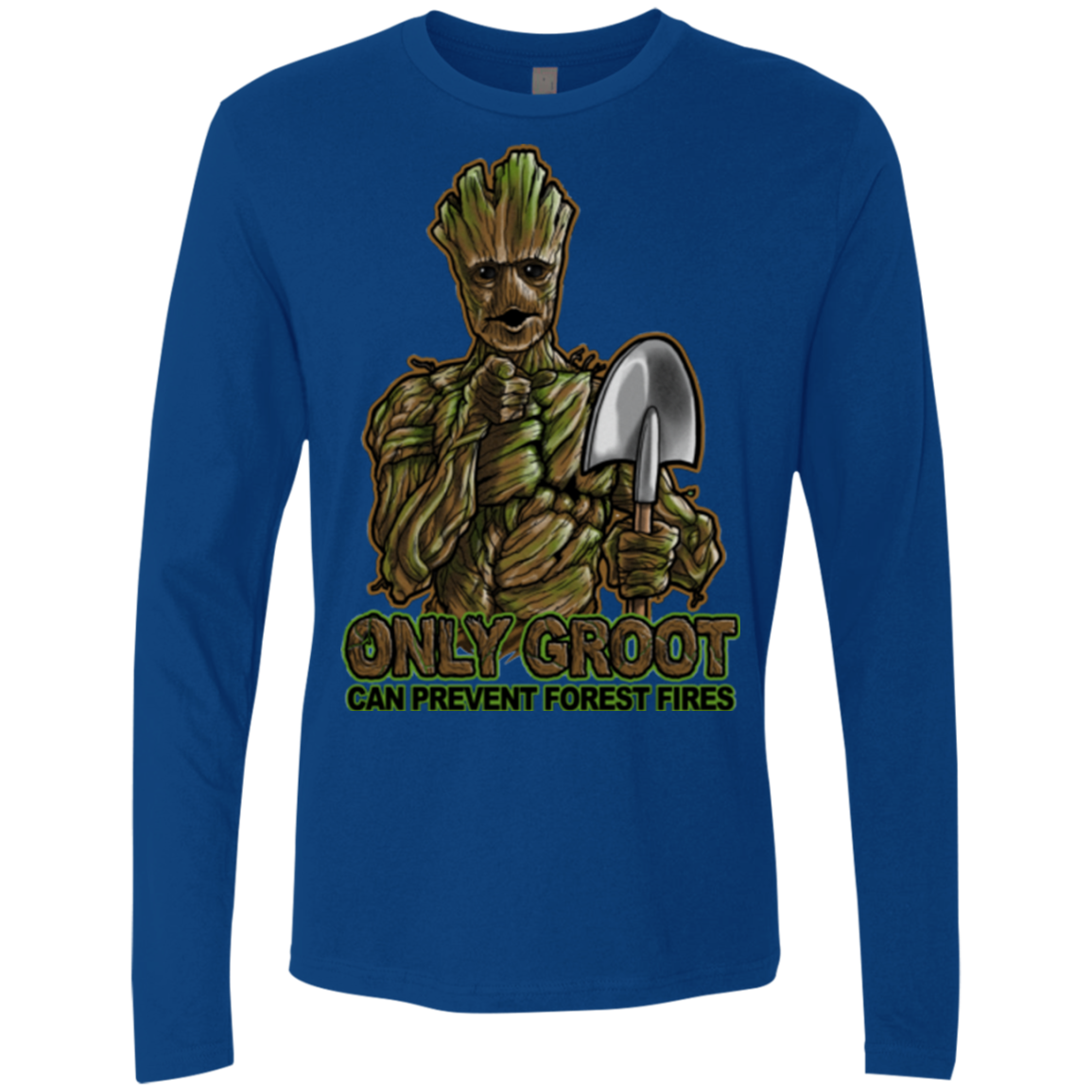Only Groot Men's Premium Long Sleeve