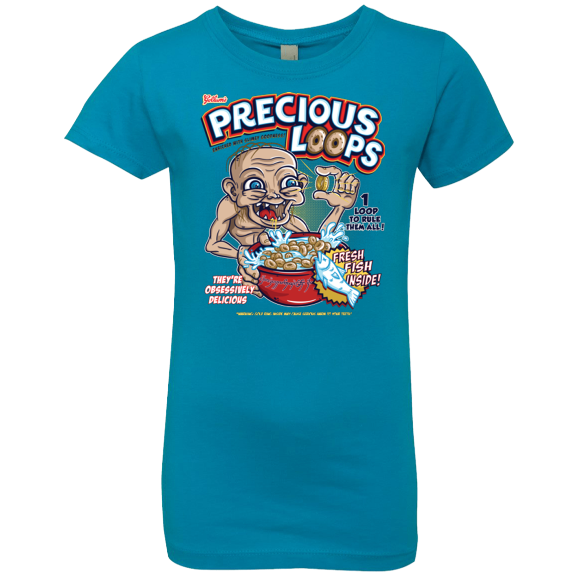 Precious Loops Girls Premium T-Shirt
