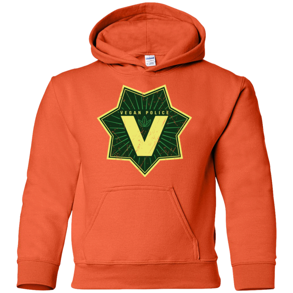 Vegan Police Youth Hoodie