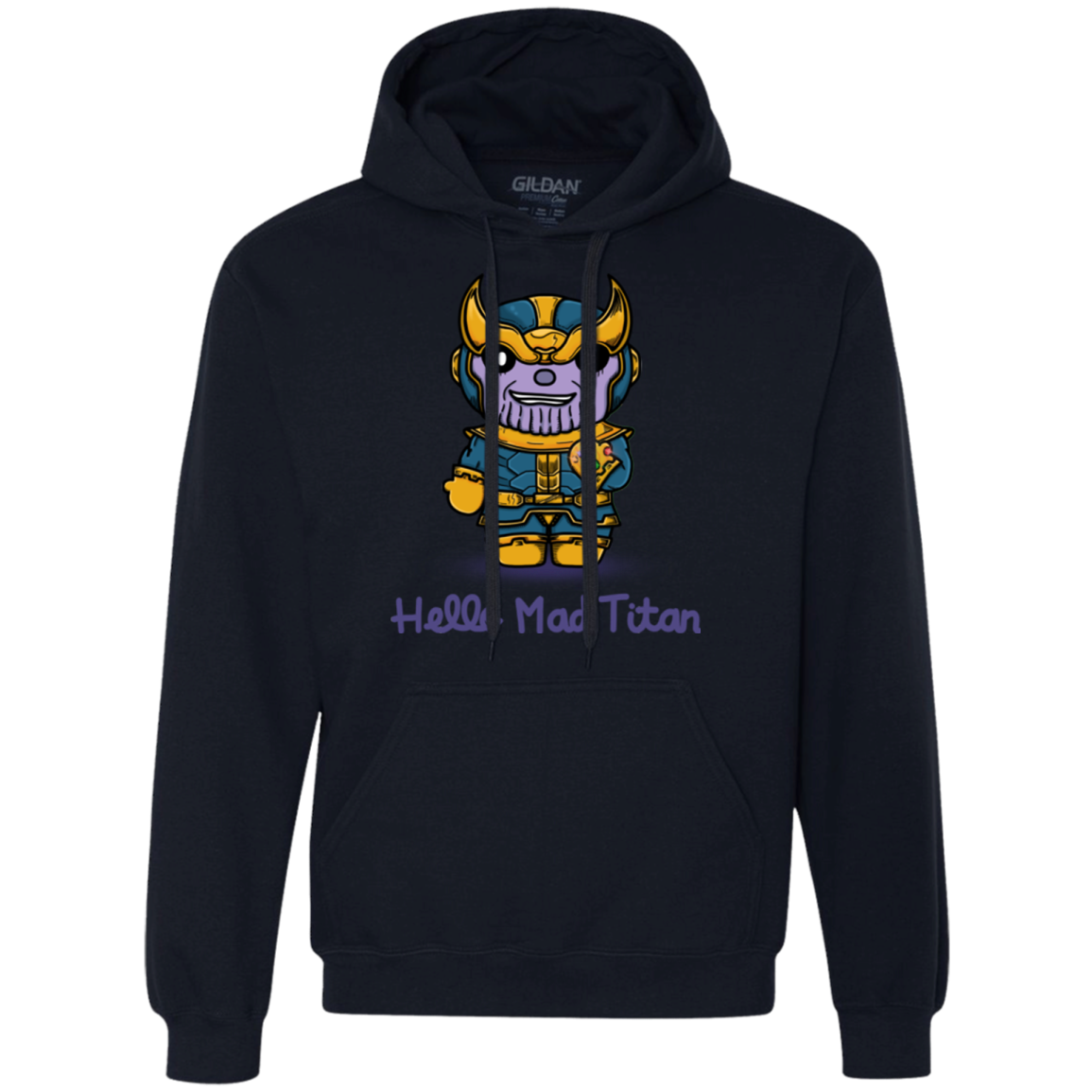 Hello Mad Titan Premium Fleece Hoodie