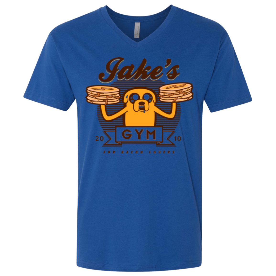 Bacon lovers gym Men's Premium V-Neck