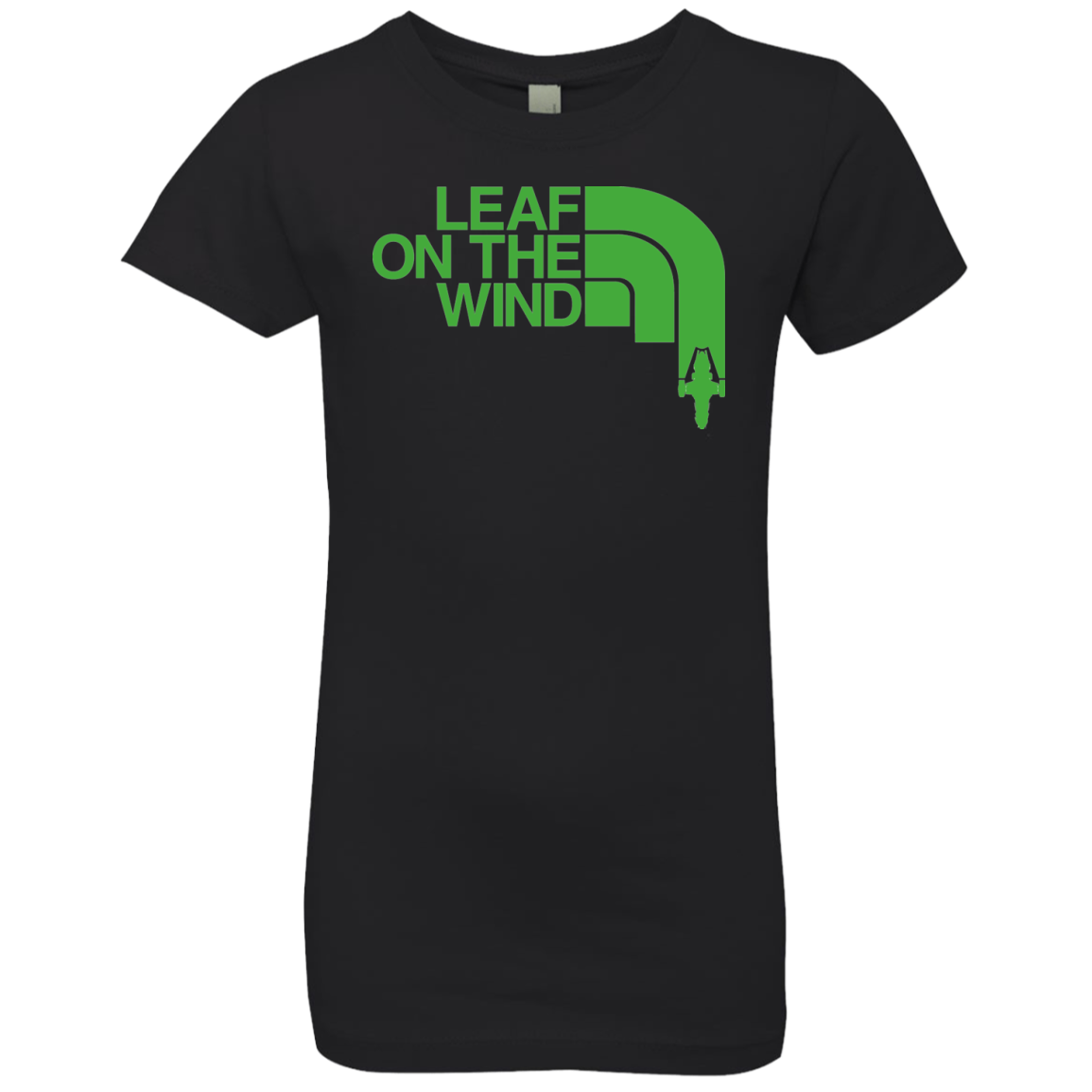 Leaf on the Wind Girls Premium T-Shirt