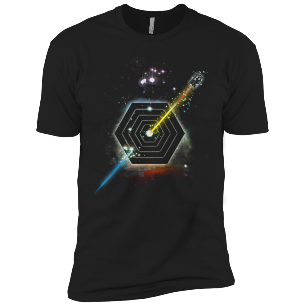 Space Fragmentation Travel Boys Premium T-Shirt