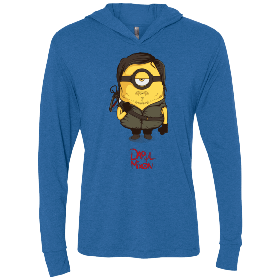 Daryl Mixon Triblend Long Sleeve Hoodie Tee