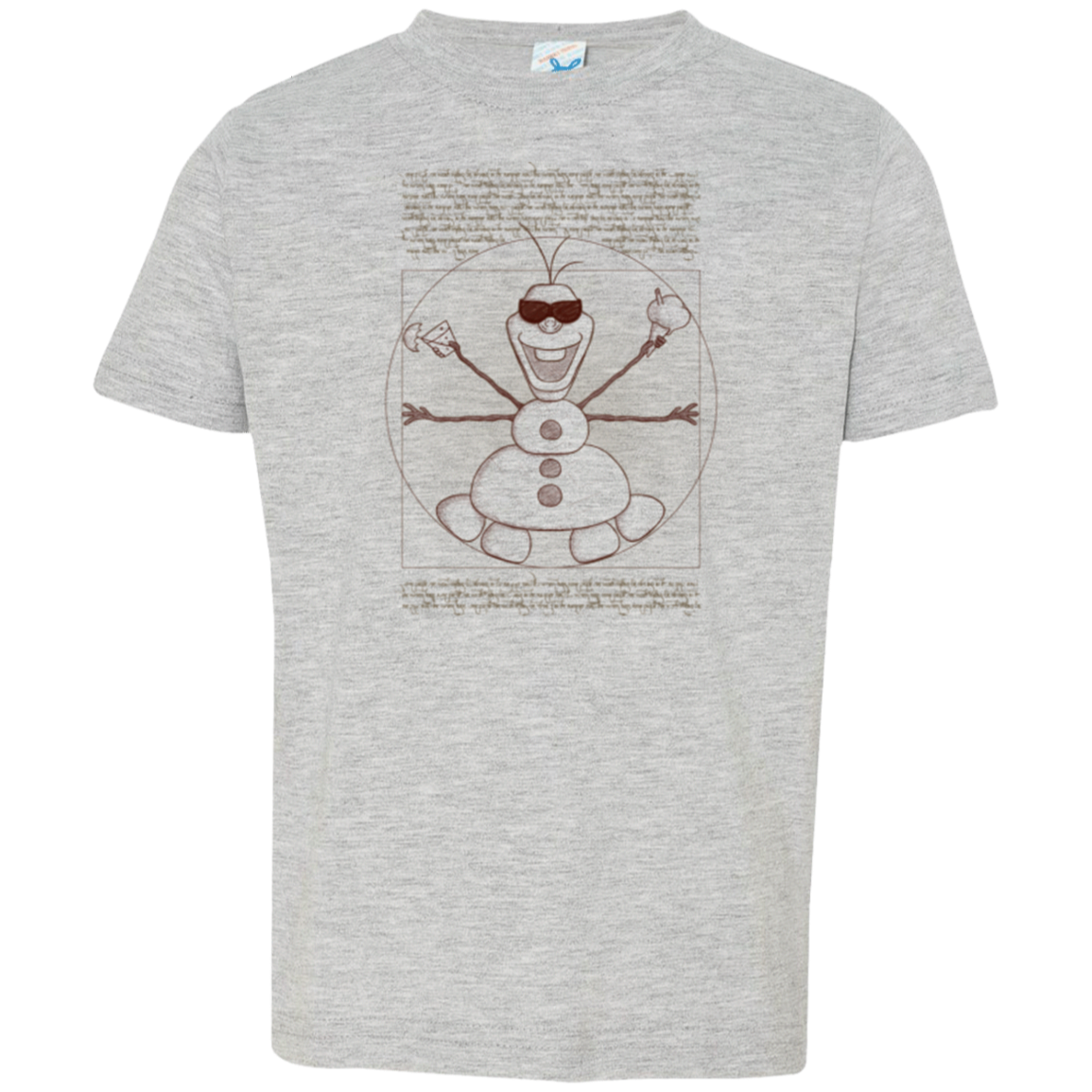 Vitruvian Summer Toddler Premium T-Shirt