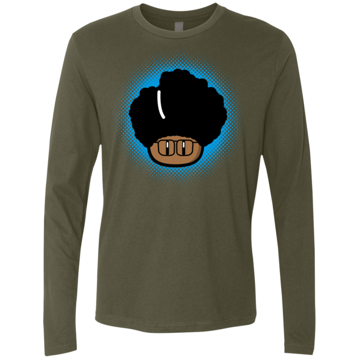 Up Moss Men's Premium Long Sleeve