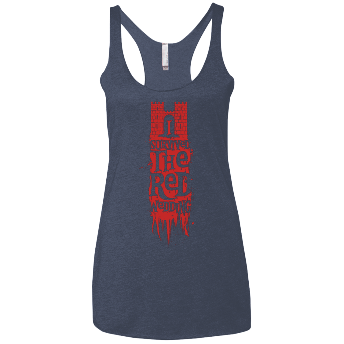 I Survived the Red Wedding Women's Triblend Racerback Tank