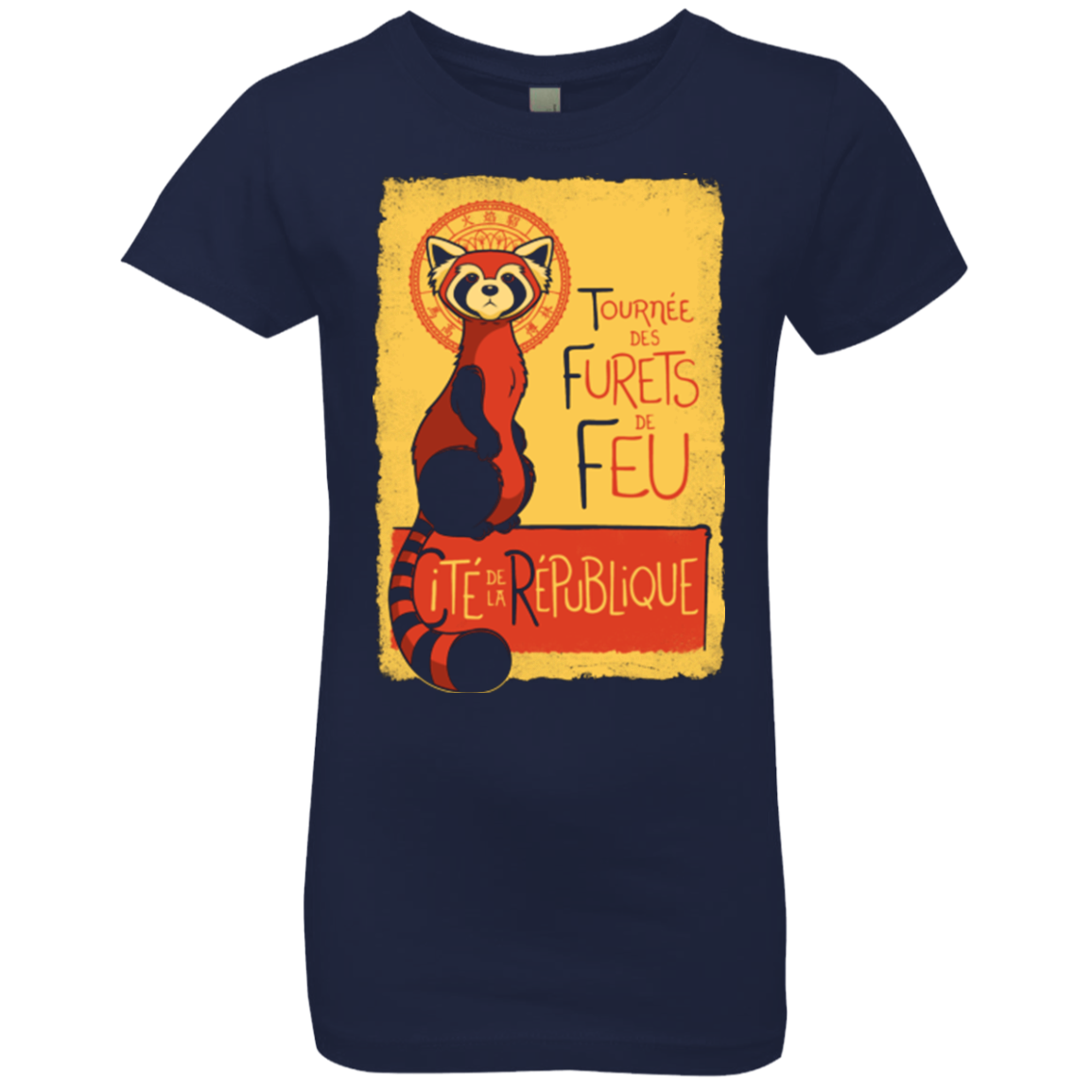 Les Furets de Feu Girls Premium T-Shirt
