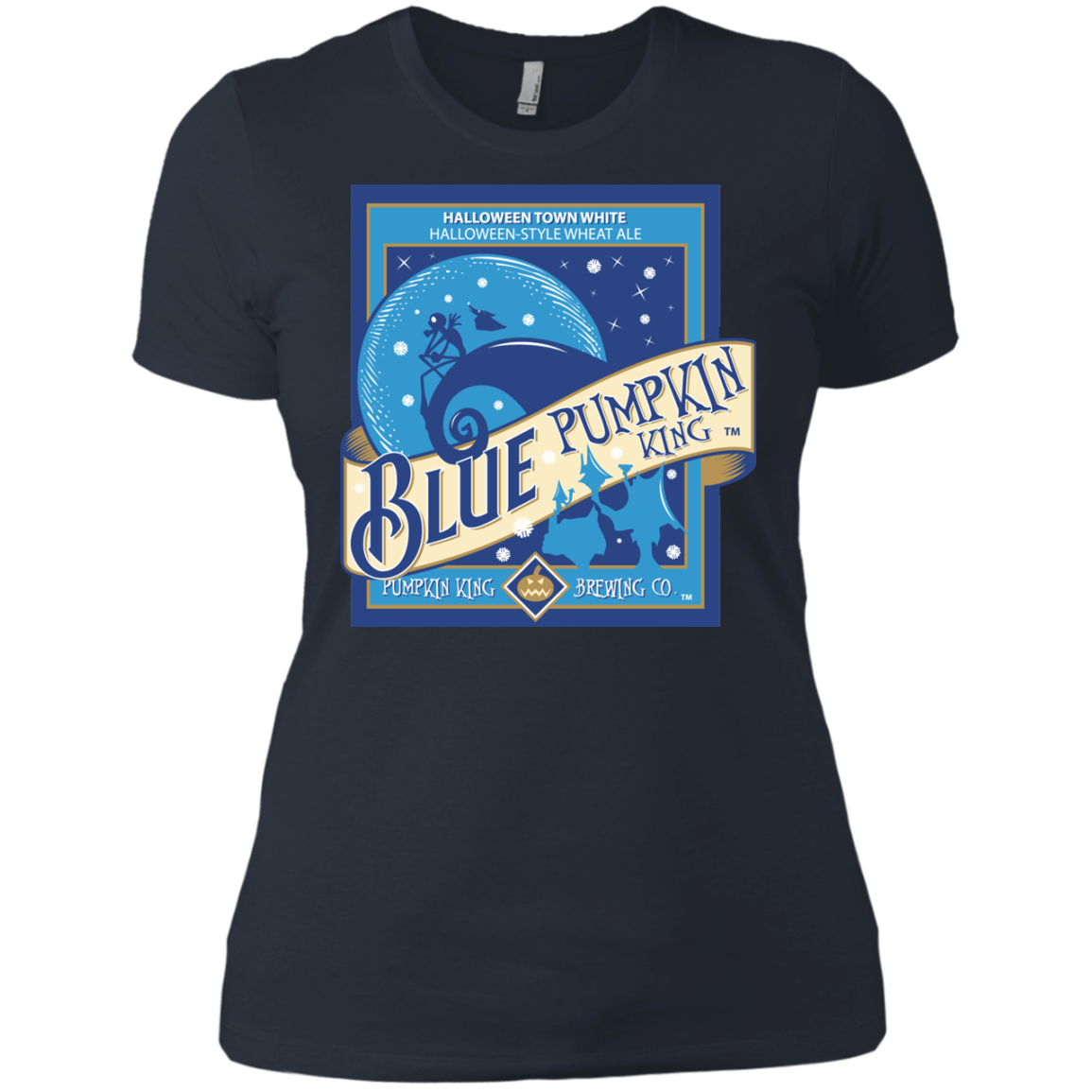Blue Pumpkin King Women's Premium T-Shirt