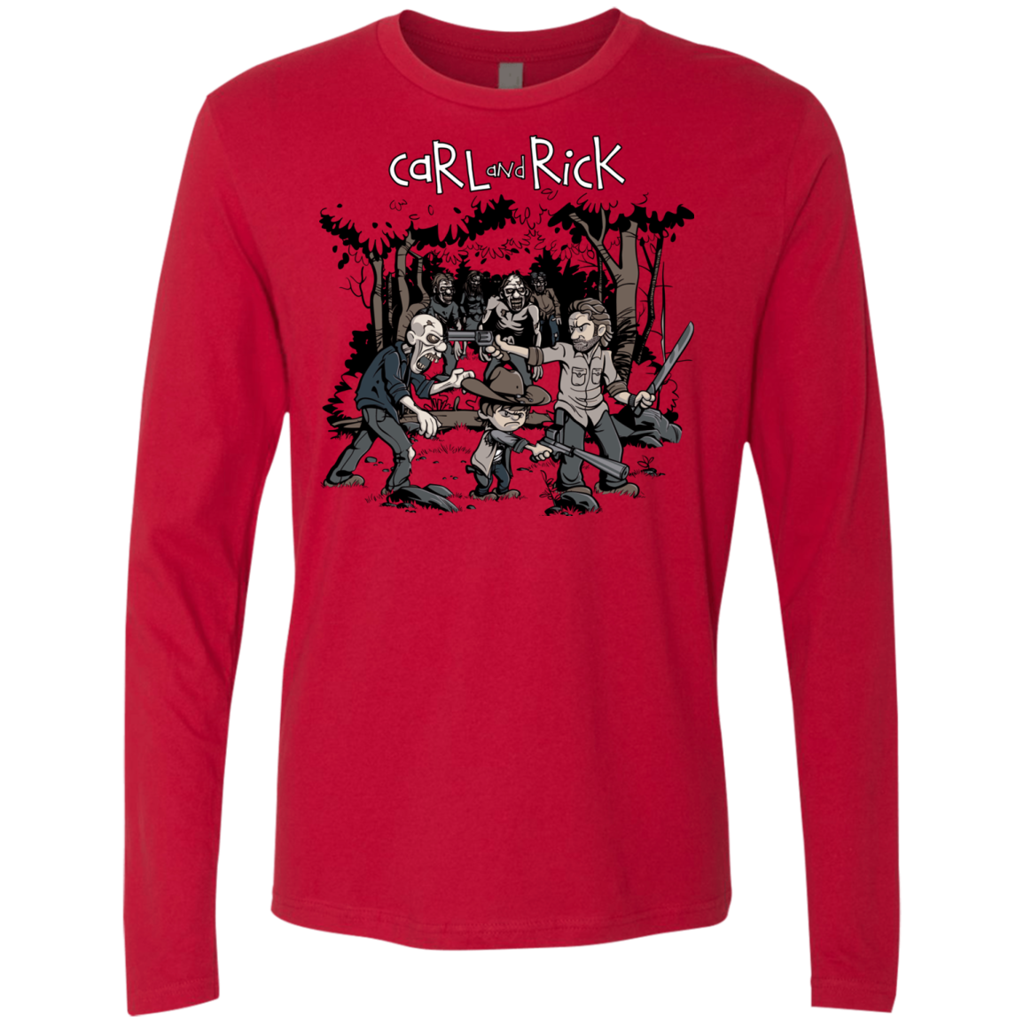 Carl & Rick Men's Premium Long Sleeve