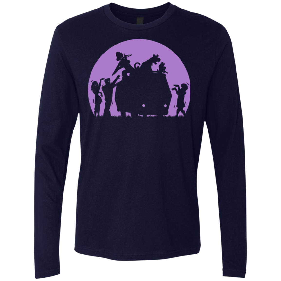Zoinks They're Zombies Men's Premium Long Sleeve