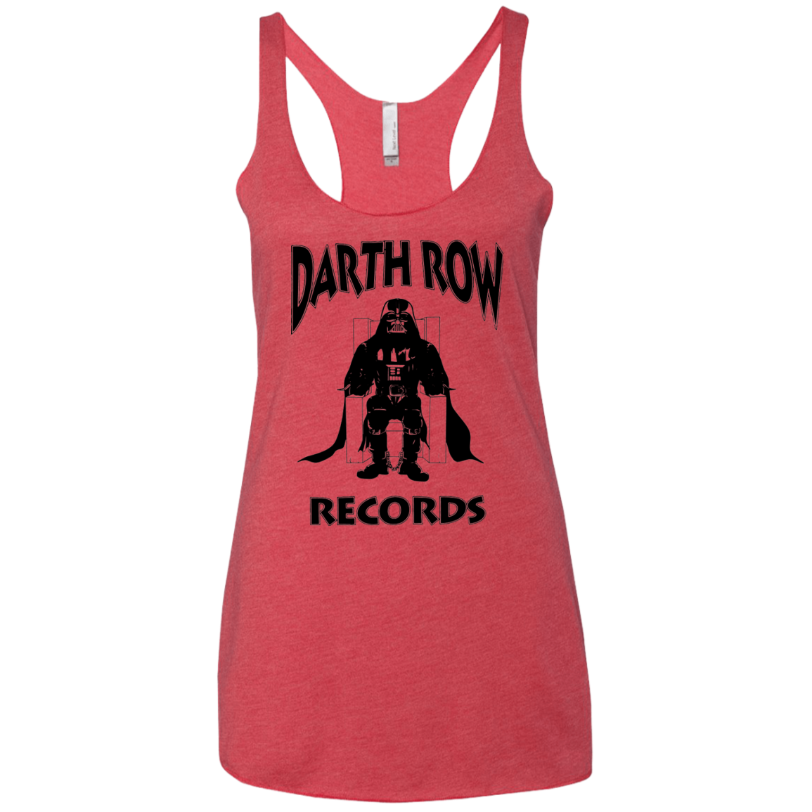 Darth Row Records Women's Triblend Racerback Tank