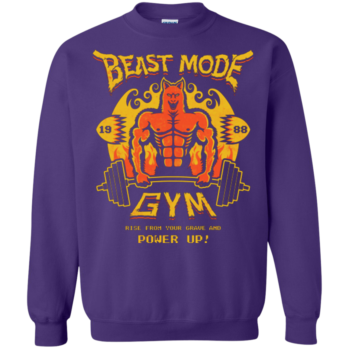 Beast Mode Gym Crewneck Sweatshirt