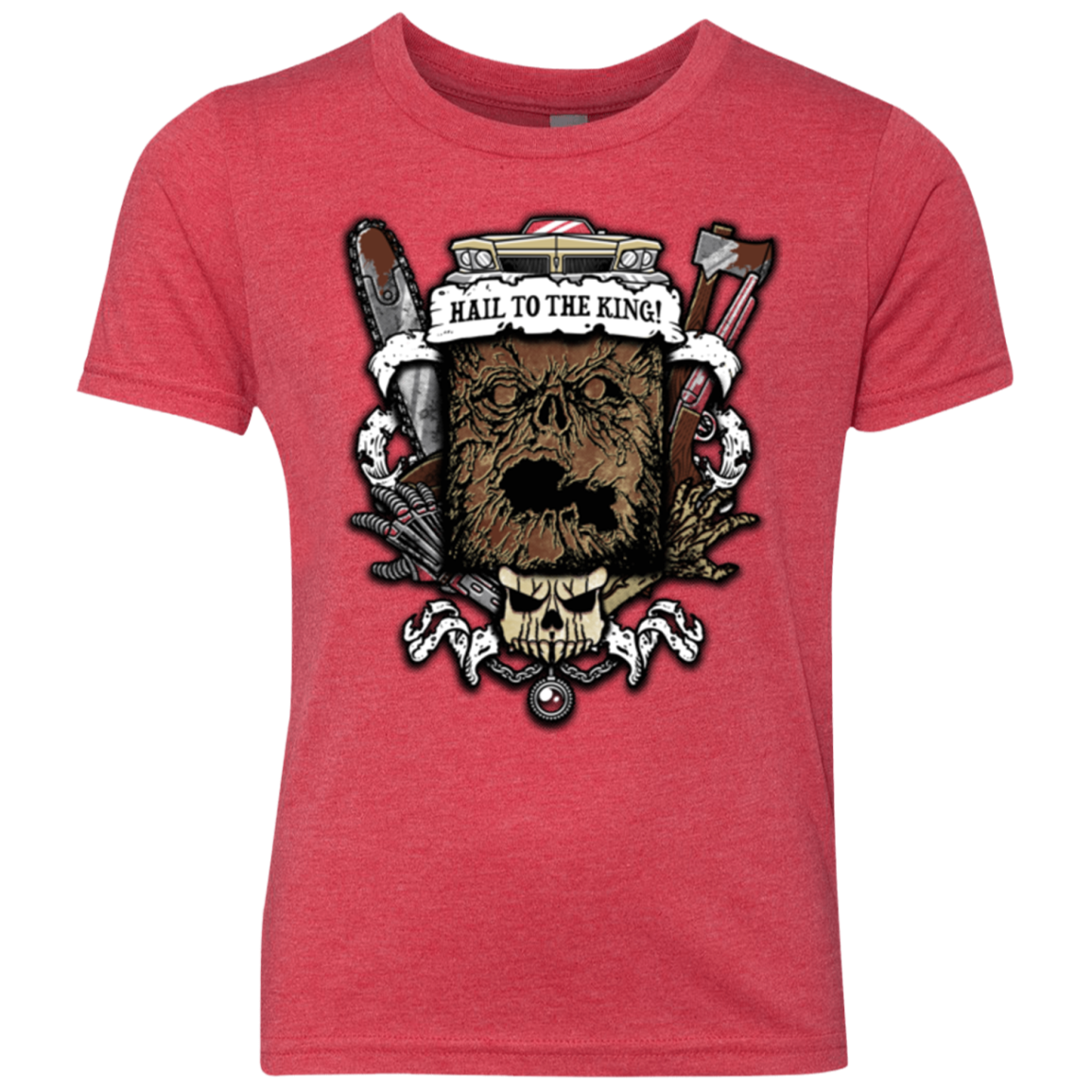 Evil Crest Youth Triblend T-Shirt