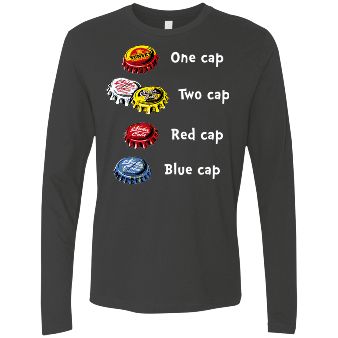 Bottle Caps Fever Men's Premium Long Sleeve