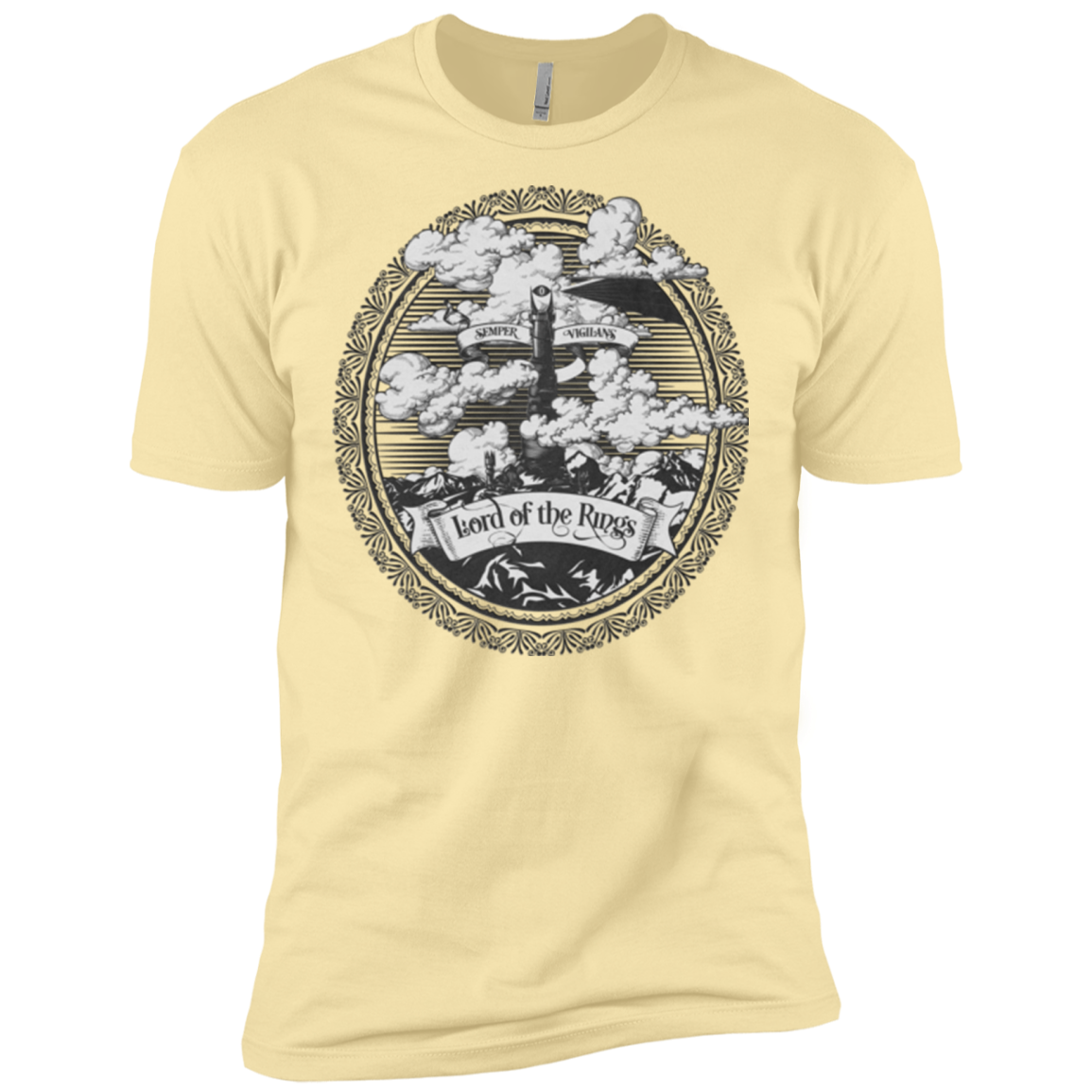 Vintage Mordor Tower Men's Premium T-Shirt