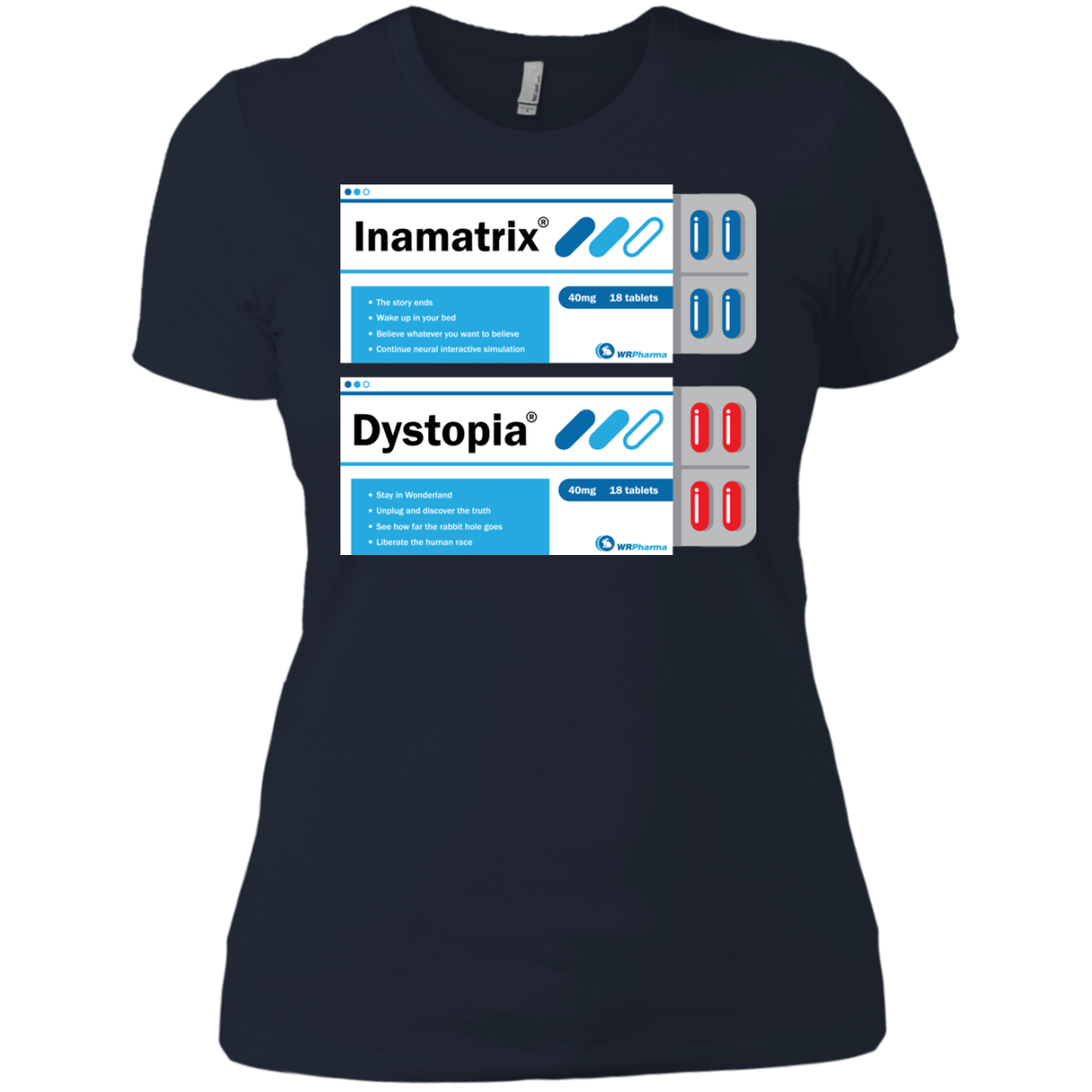 Red or Blue Women's Premium T-Shirt