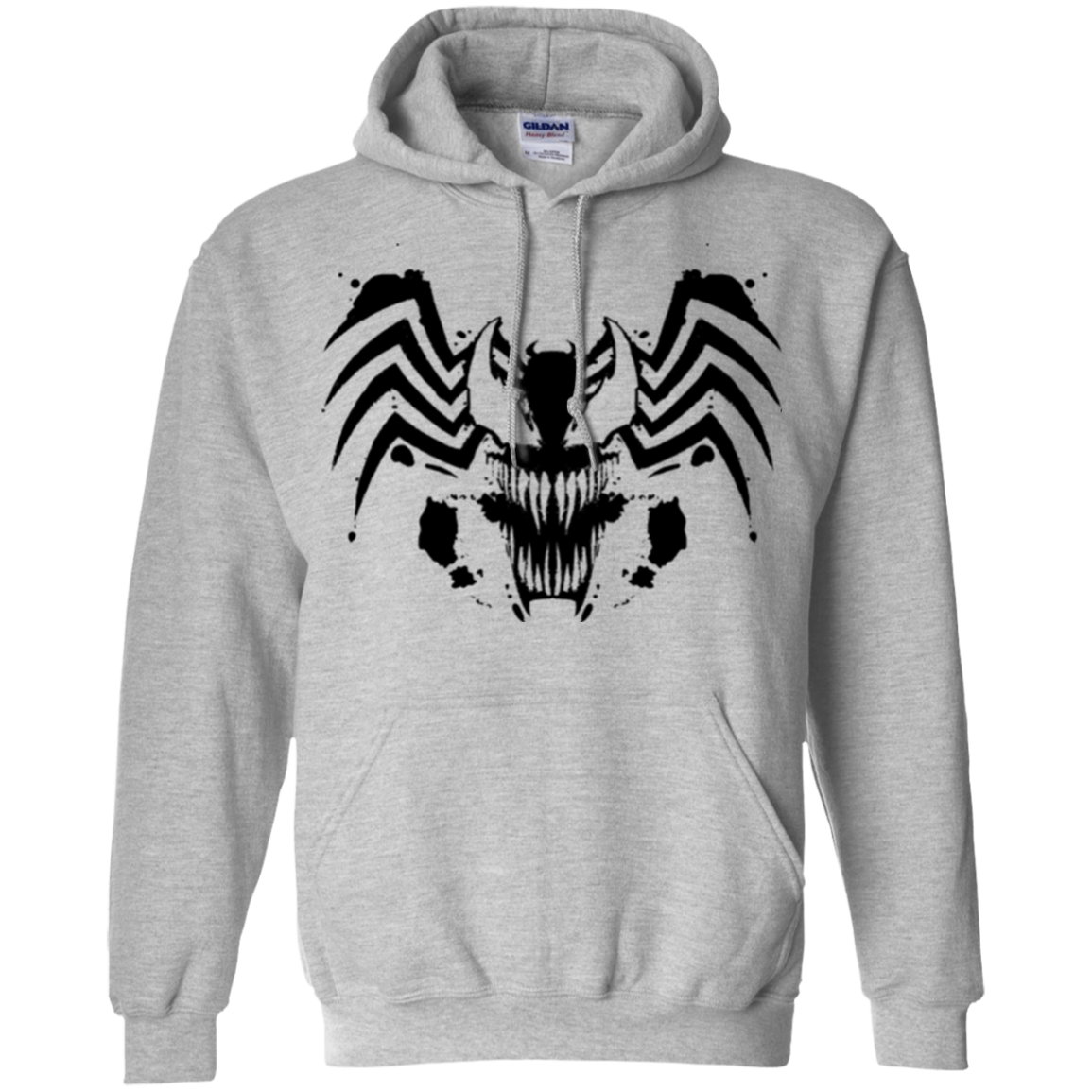 Symbiote Rorschach Pullover Hoodie