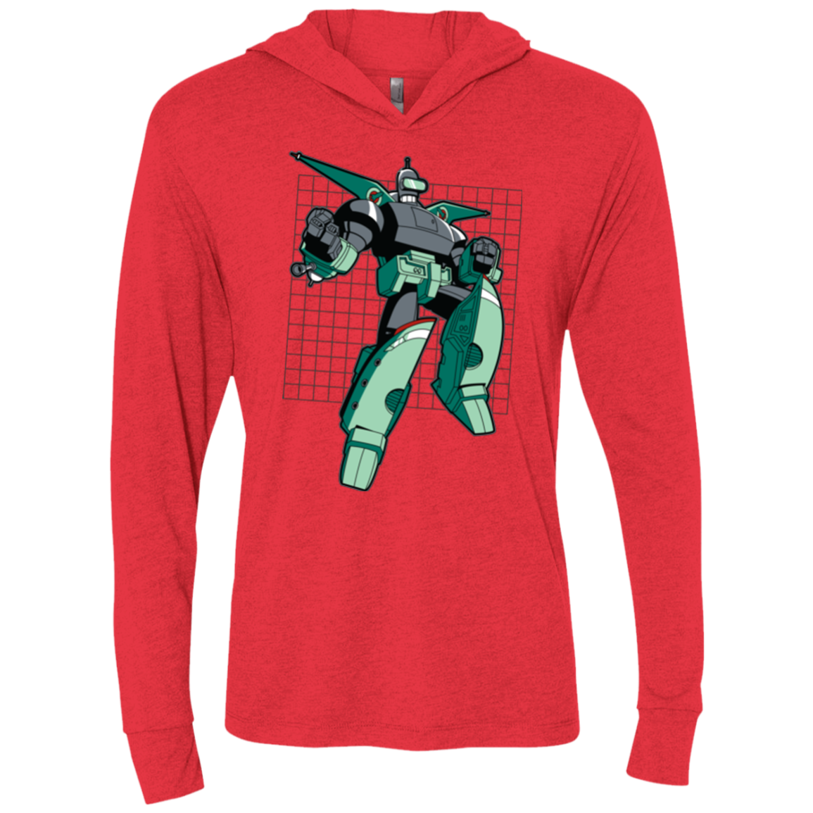 Transbender Triblend Long Sleeve Hoodie Tee