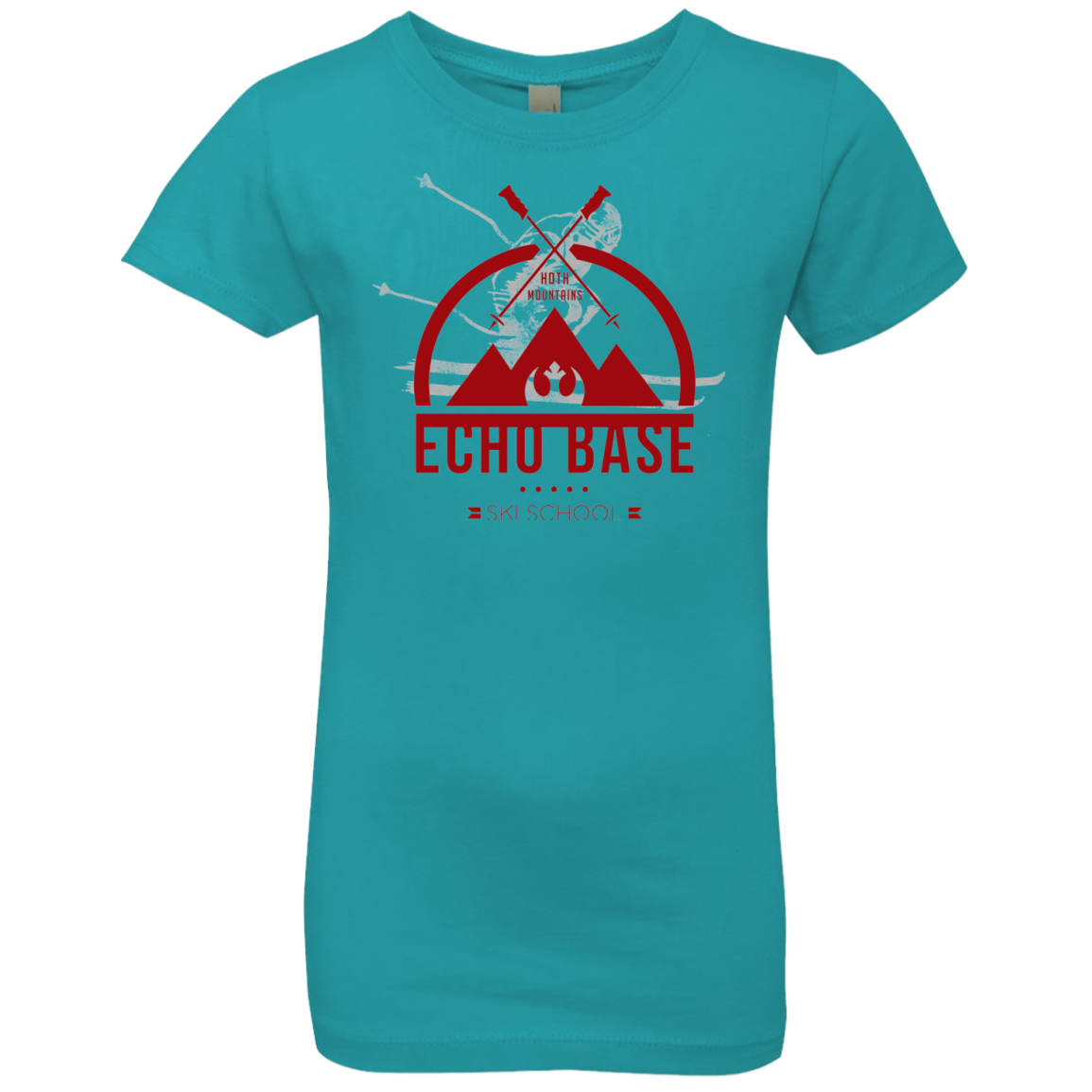 Ski School Girls Premium T-Shirt