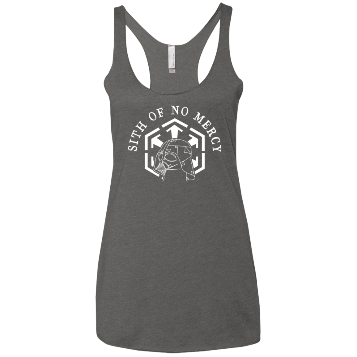 SITH OF NO MERCY Women's Triblend Racerback Tank