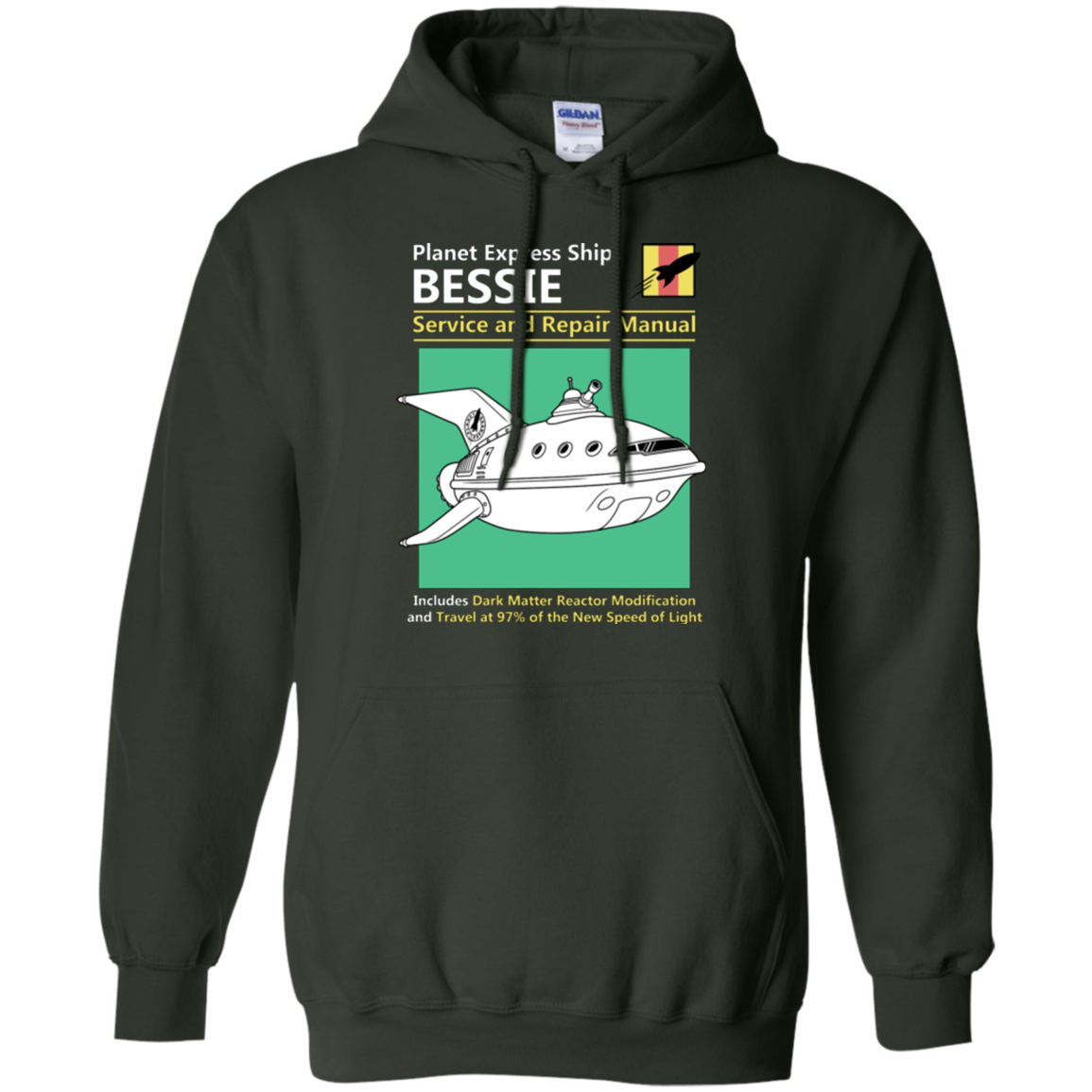 Bessie Service and Repair Manual Pullover Hoodie