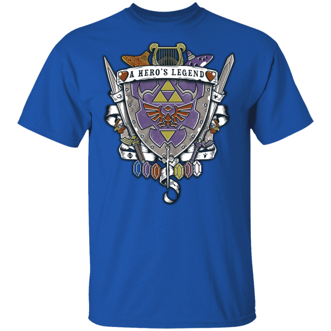 A Hero's Legend Crest T-Shirt