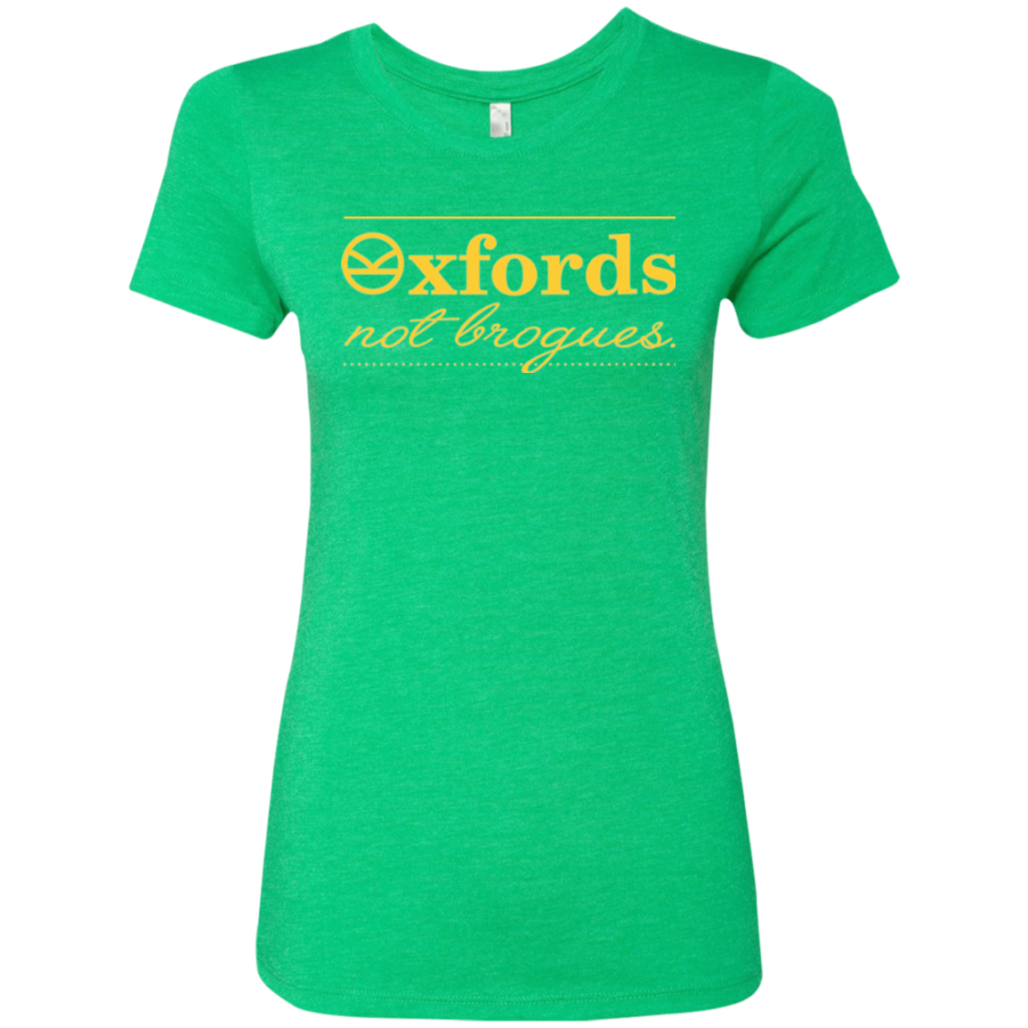 Oxfords Not Brogues Women's Triblend T-Shirt