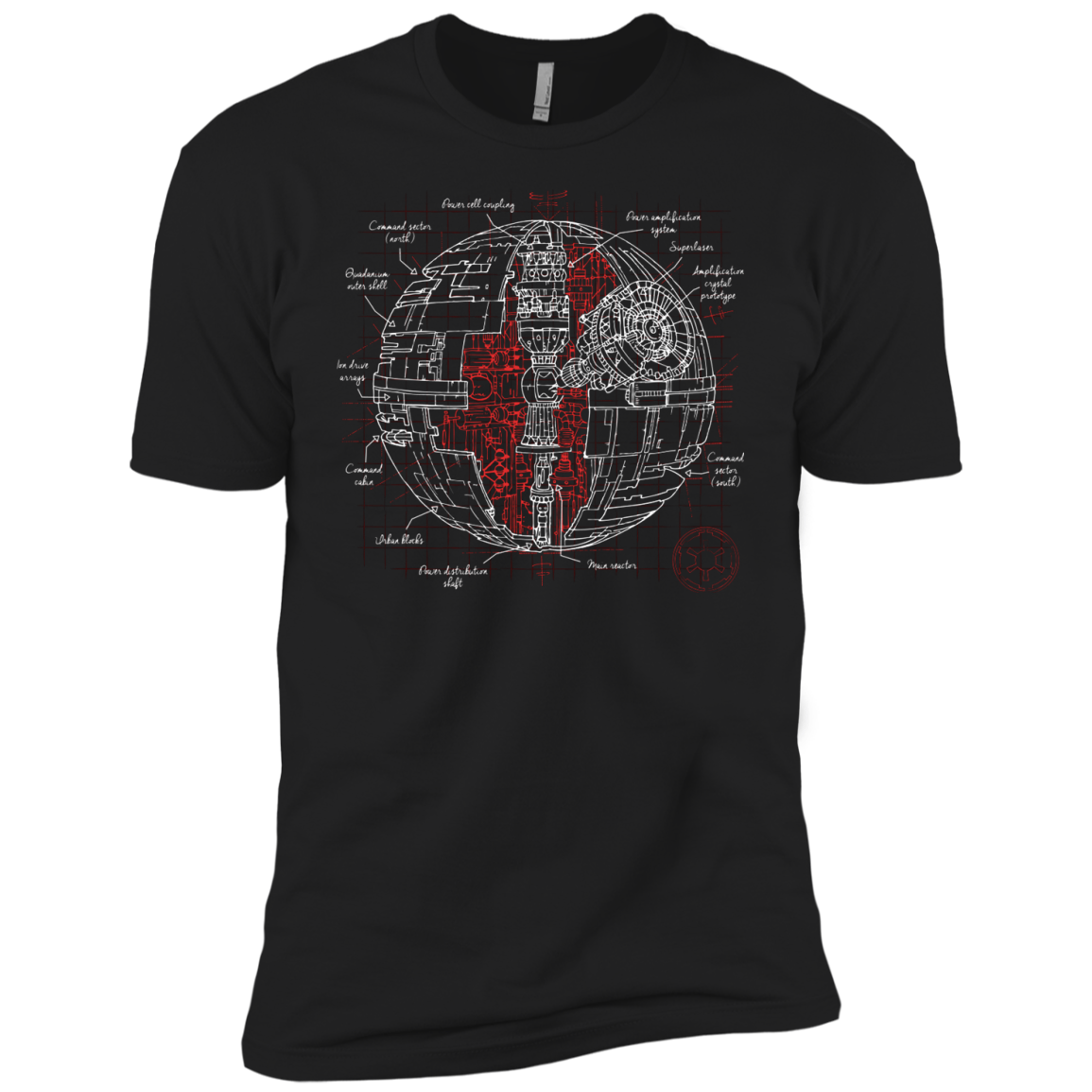 Death Star Plan Boys Premium T-Shirt