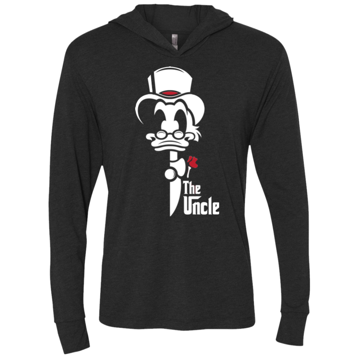 The Uncle Triblend Long Sleeve Hoodie Tee