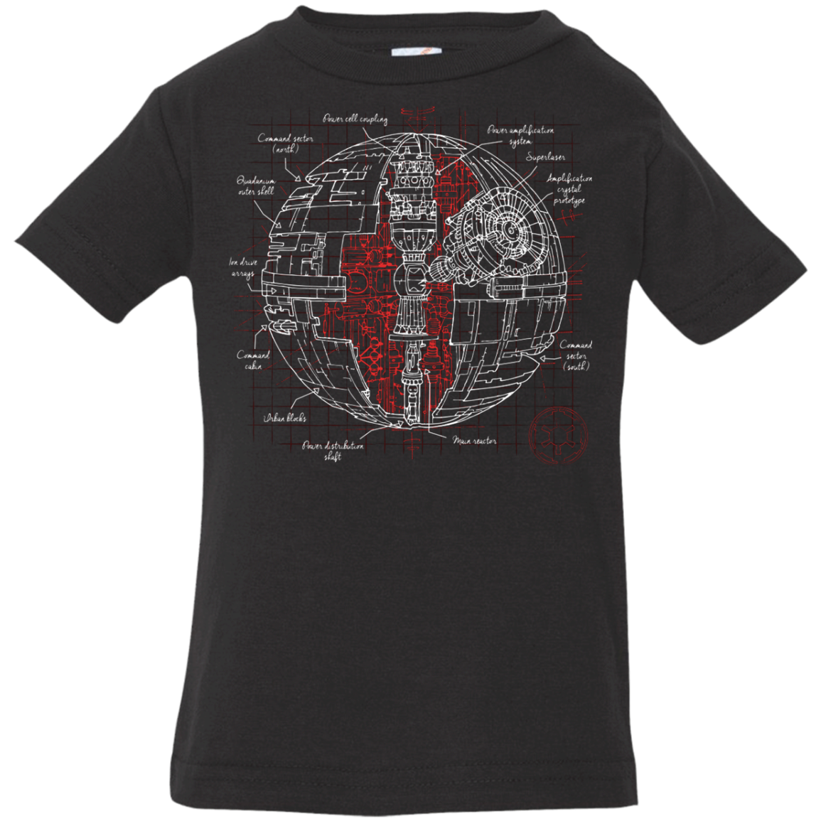 Death Star Plan Infant Premium T-Shirt