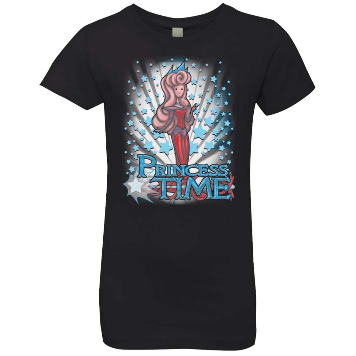 Princess Time Aurora Girls Premium T-Shirt