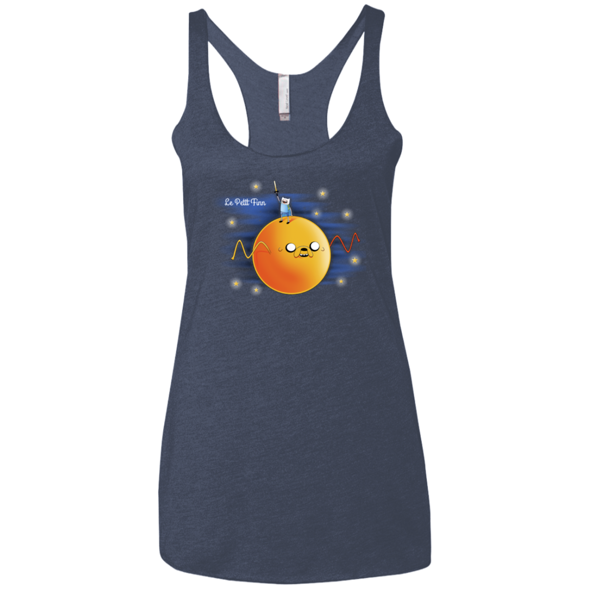 Le Petit Finn Women's Triblend Racerback Tank