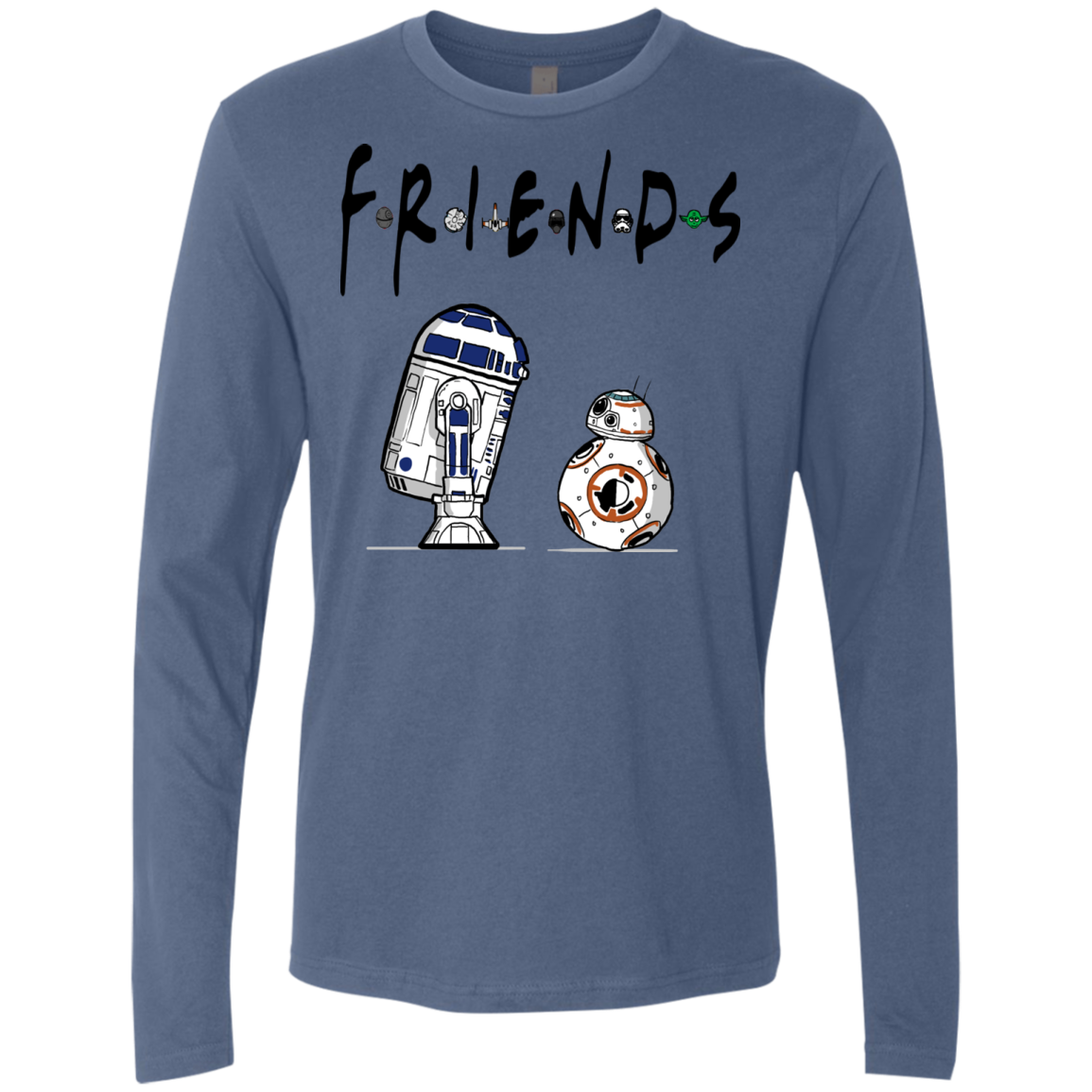 Droid Friends Men's Premium Long Sleeve