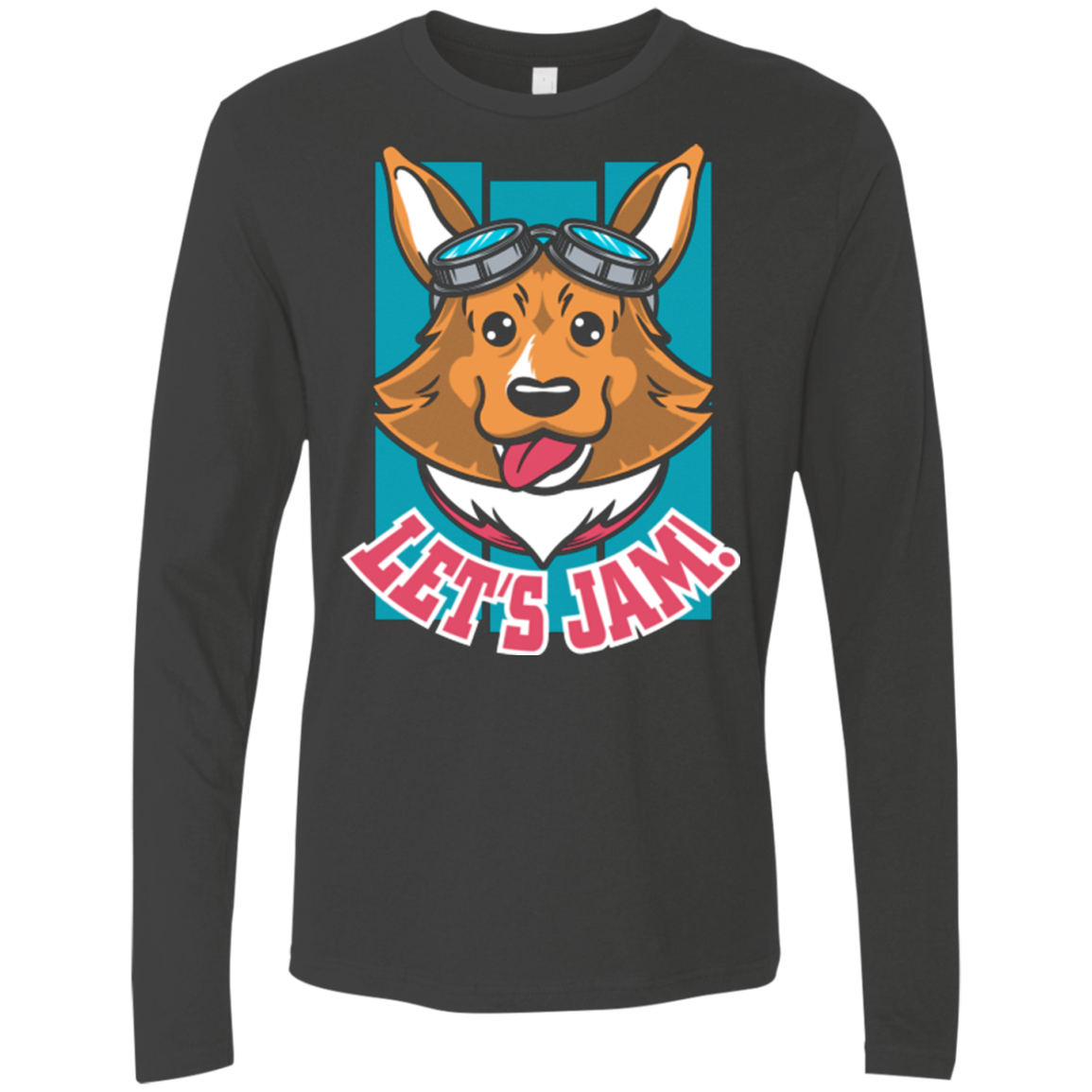 Lets Jam (2) Men's Premium Long Sleeve