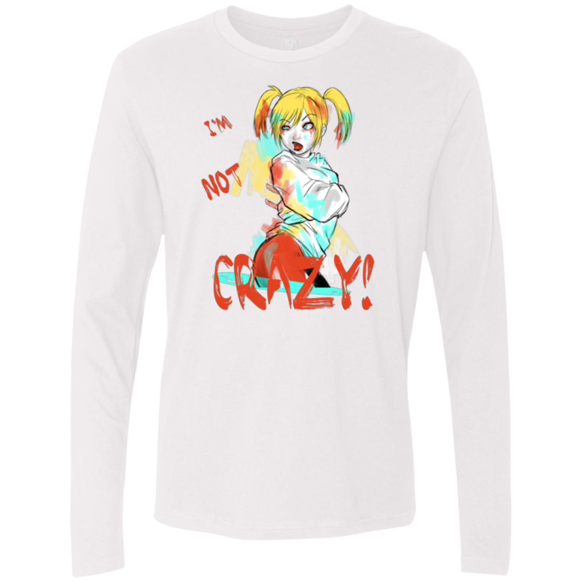 I'm not crazy! Men's Premium Long Sleeve