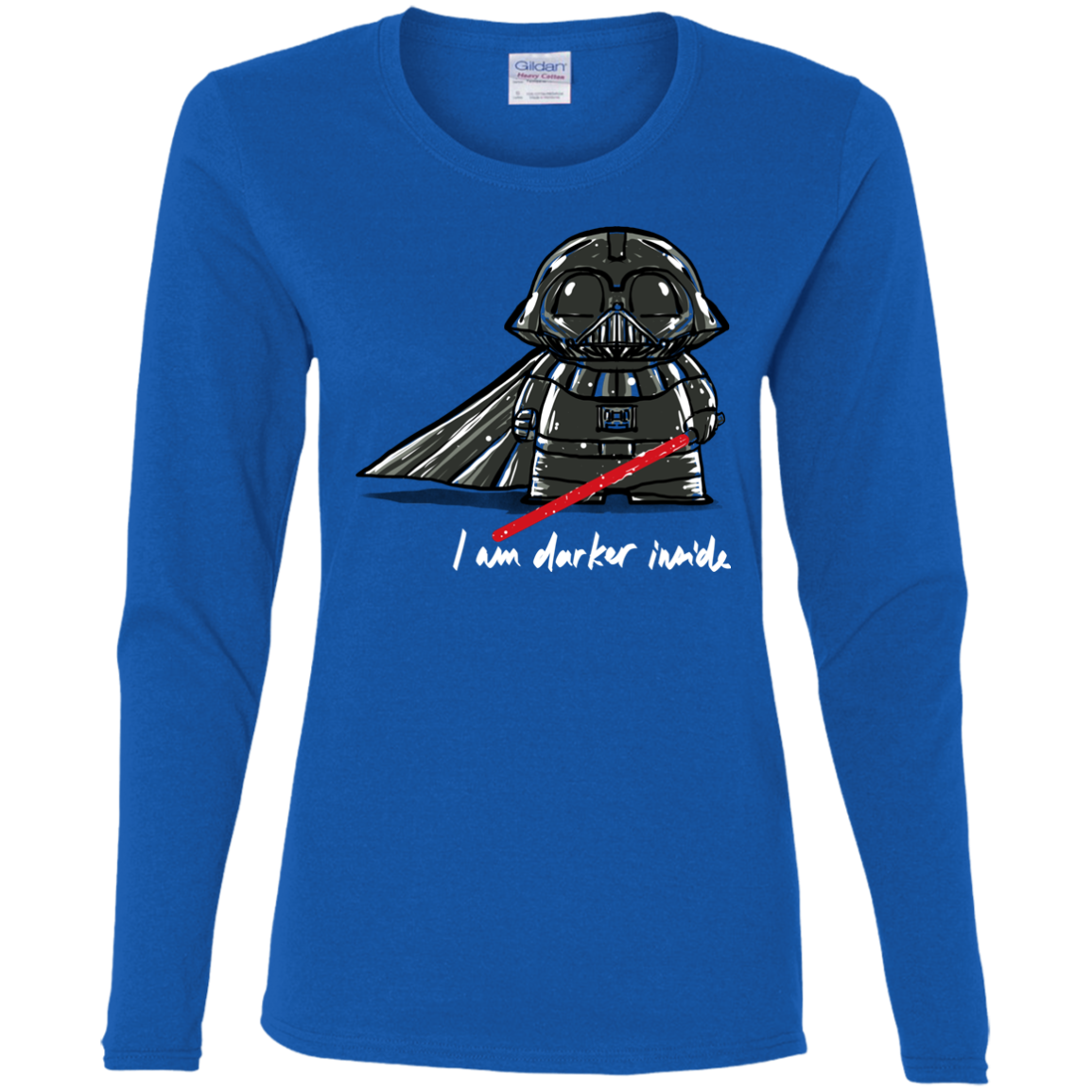 Darker Inside Women's Long Sleeve T-Shirt